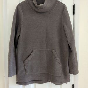 Escape By Habitat Clothes Women's Grey Long Sleeve Cowl Neck Sweater Size Medium